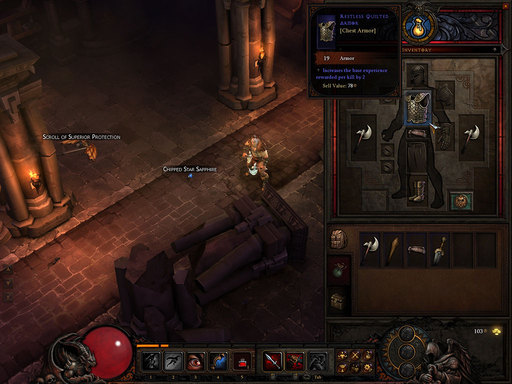 Diablo III - Скрины древа скилов и интерфейса в Diablo III