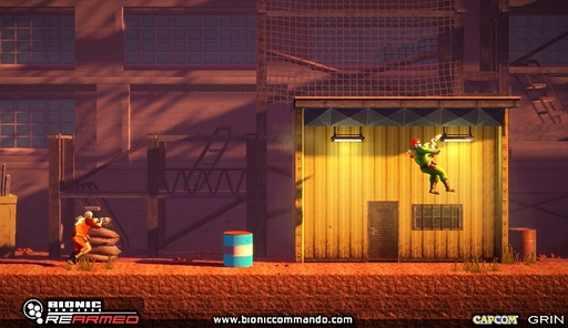 Bionic Commando Rearmed - Официальные скриншоты