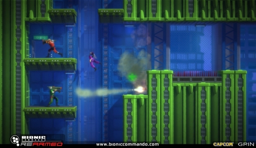 Bionic Commando Rearmed - Официальные скриншоты
