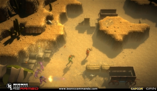 Bionic Commando Rearmed - Официальные скриншоты