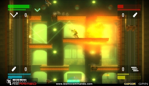 Bionic Commando Rearmed - Официальные скриншоты