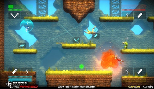 Bionic Commando Rearmed - Официальные скриншоты