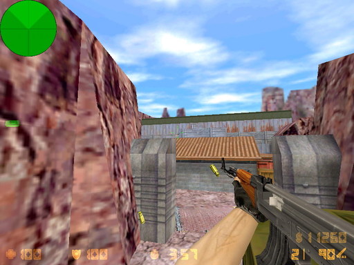 Half-Life: Counter-Strike - Теория прострела: de_nuke  