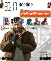 Grand Theft Auto IV - Мобильная тема GTA 4