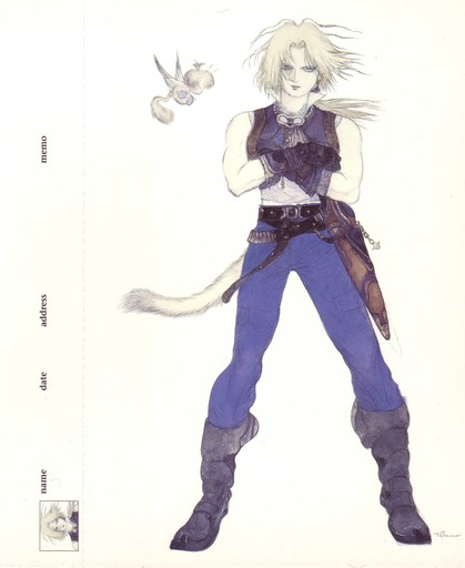Final Fantasy IX - [Artbook] Final Fantasy IX Post Card Book