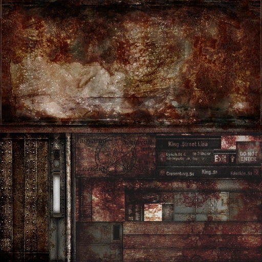 Silent Hill 4: The Room - Интересные текстуры из Silent Hill:The Room.