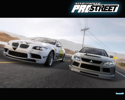 Need for Speed: ProStreet - Обои из Need for Speed ProStreet(в высоком расширении)