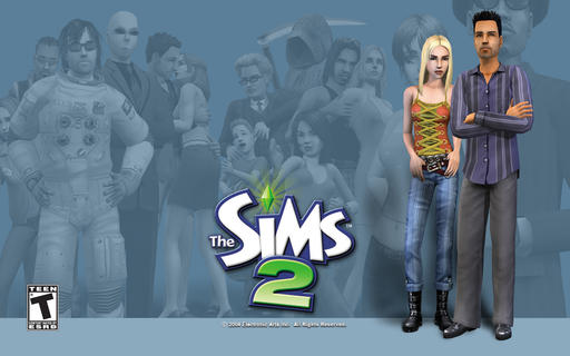 Sims 2, The - Обои The Sims 2