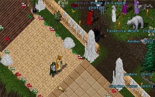 Ultima Online - Рождество в Тринсике - самый волшебный день в году