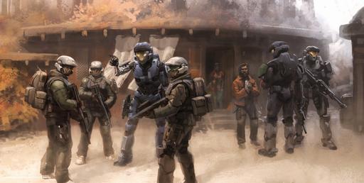 Halo 3 - Новые скриншоты и арты Halo: Reach