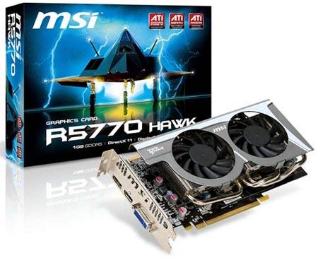 Игровое железо - MSI R5770 Hawk – привлекательный ускоритель для любителей разгона 