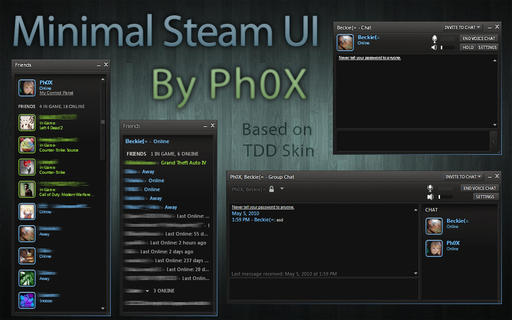 Обо всем - Steam - Skins for Steam V4