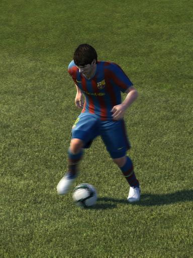 Pro Evolution Soccer 2011 - Месси во всей красе.