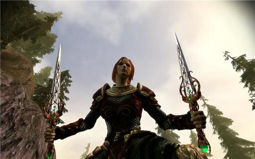 Dragon Age: Начало - Благосклонность Императрицы и Лесной Шепот - два красивых клинка в эльфийском стиле... Dragon Age: Начало - Благосклонность Императрицы и Лесной Шепот - два красивых клинка в эльфийском стиле...