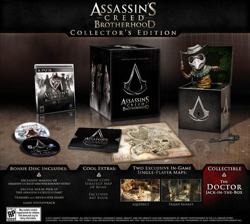 Assassin’s Creed: Братство Крови - Коллекционное издание Assassin's Creed Brotherhood Assassin’s Creed: Братство Крови - Коллекционное издание Assassin's Creed Brotherhood