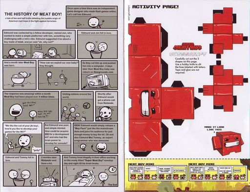 Super Meat Boy - Super Meat Boy PaperCraft