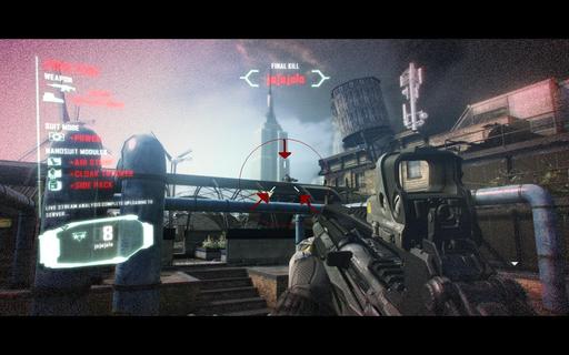 Crysis 2 - Multiplayer: Perks, Skill Assessments и Dog Tags