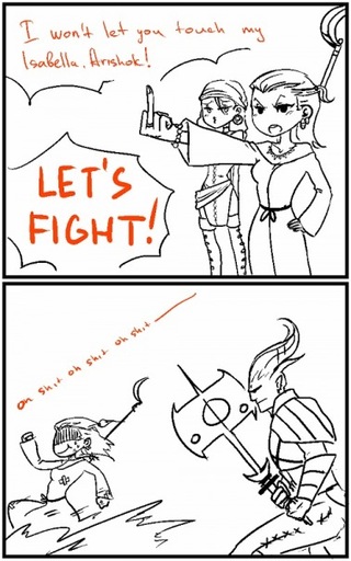 Dragon Age II - Изабелла. "Я люблю большие корабли, не могу лгать"
