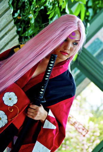 Guilty Gear​ - Косплей Байкен (Baiken) 