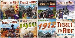 Настольные игры - Ticket to Ride - Поездатая Игра!