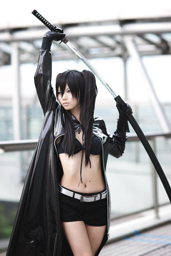 Обо всем - Косплей и арт Мато Куори - главной героини аниме Black Rock Shooter