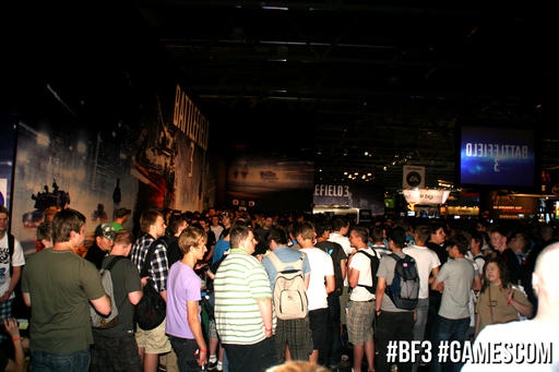 Battlefield 3 - Лучший на GamesCom 2011 и фотоотчет