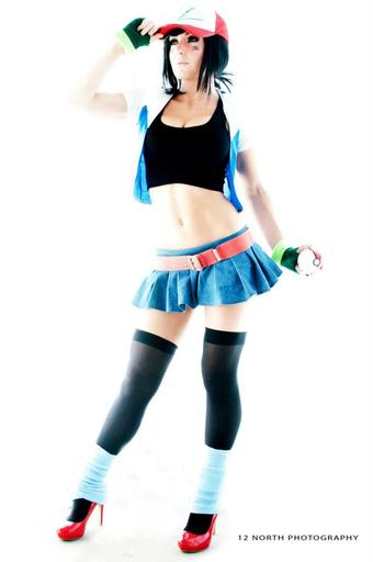Pokemon Battle Revolution​ - Косплей Эша и не только [Jessica Nigri AGAIN!]
