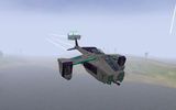 Planetside_liberator_bomber_followed_by_a_lodestar_vehicle_transport