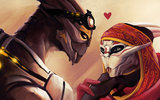 Wuv__dexter_and_xenari_commish_by_rikona-d46mu5r