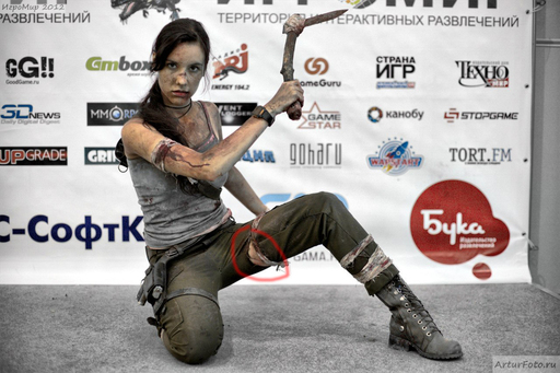 Tomb Raider (2011) - Косплей Tomb Raider Reborn 