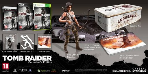 Новости - Игра «Tomb Raider» стала доступна для предзаказа + анонс коллекционного издания