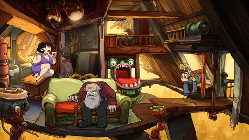 Deponia - Текстовое прохождение игры Goodbuy Deponia