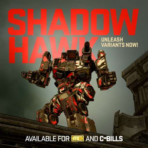 MechWarrior Online - Патч 19.11.2013. Новый мех - Shadow Hawk