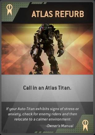 Titanfall - Burn Cards