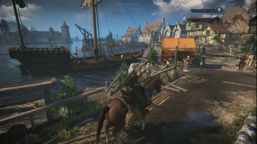 The Witcher 3: Wild Hunt - Живой геймплей The Witcher 3: Wild Hunt на E3 2014: Новиград и болота Ничейных земель The Witcher 3: Wild Hunt - Живой геймплей The Witcher 3: Wild Hunt на E3 2014: Новиград и болота Ничейных земель