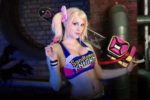 Lollipop Chainsaw - Косплей Lollipop Chainsaw