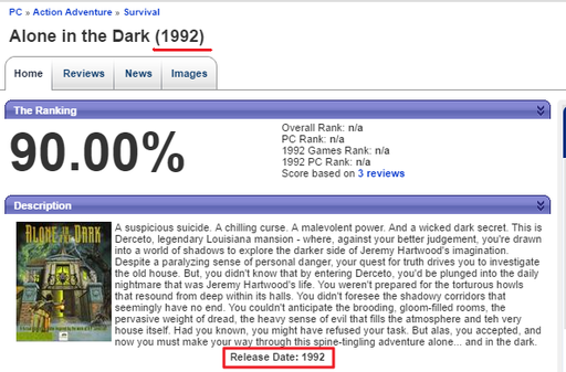 Alone in the Dark (1992) - Записка из темного дома. Alone in the Dark - обзор