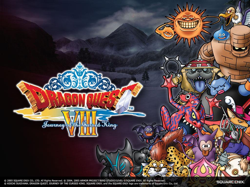 Dragon Quest VIII: Journey of the Cursed King - Обои и фанарт