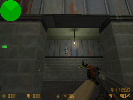 Half-Life: Counter-Strike - Теория прострела: de_nuke  