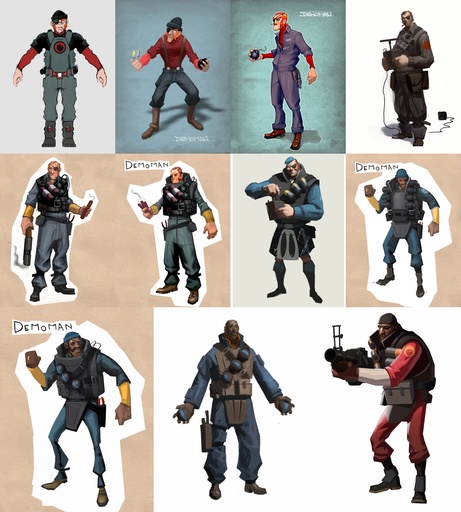 Team Fortress 2 - История класса Подрывник