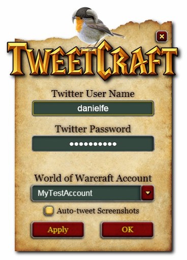 World of Warcraft - Twitter + World of Warcraft = Tweetcraft