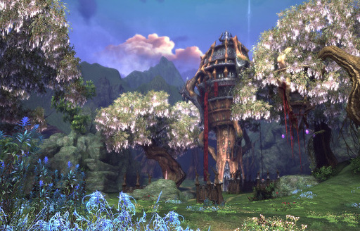 TERA: The Exiled Realm of Arborea - Скриншоты New Moon Village и Forgotten Jungle