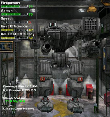 MechWarrior 4: Mercenaries - Heavy 'Mechs