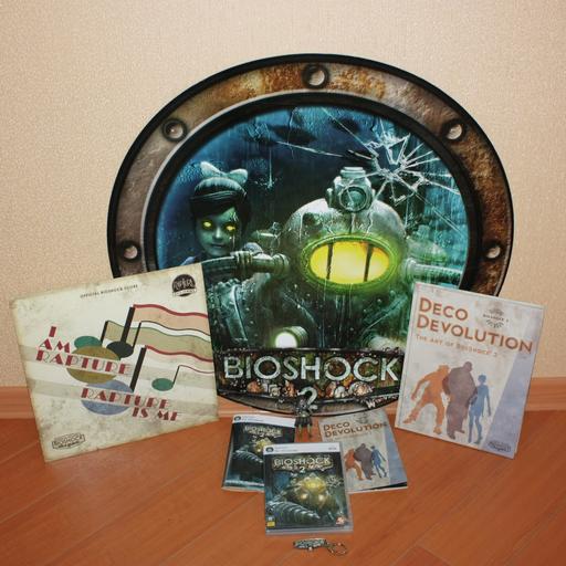 BioShock 2 - BioShock 2. Обзор российского коллекционного издания, куска Special Edition и моего фанатского добра.