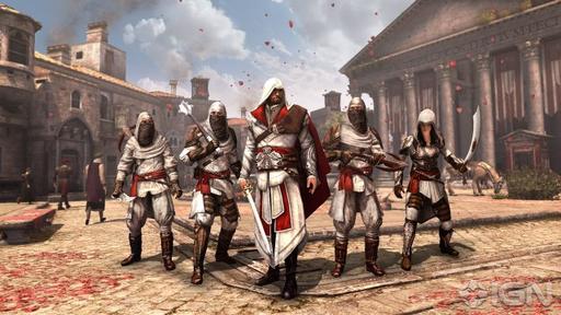 Assassin’s Creed: Братство Крови - Порция новых скриншотов + 2 гэймплея из сингла