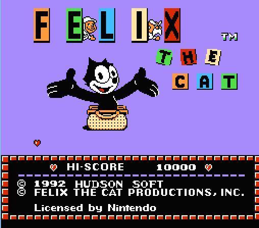 Обо всем - Ретро-обзор игры Felix the cat