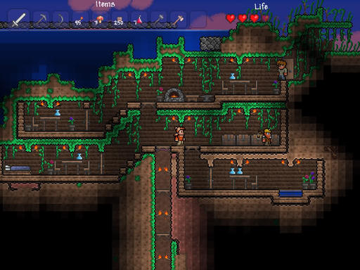 Terraria - А какой у тебя дом?