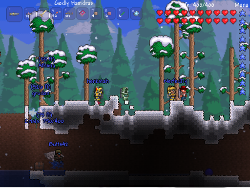 Terraria - Снежок! 