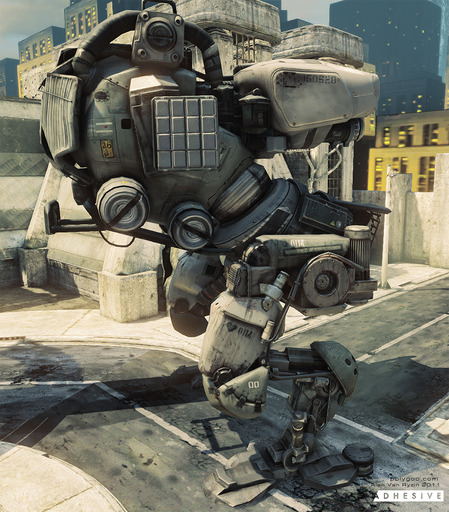 Hawken - [ART] Spree Mech